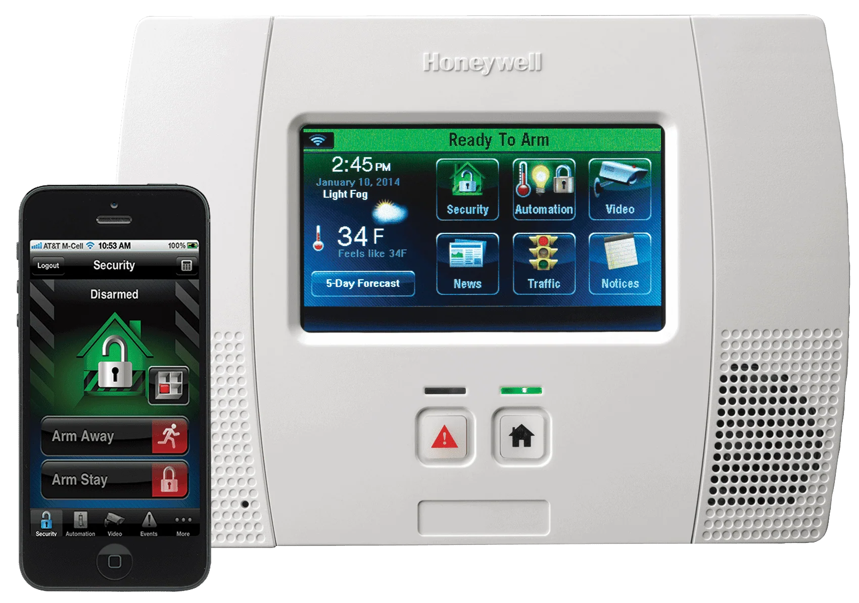 Modern medical device with digital display and control buttons.